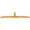 Ekena Millwork Portland Rough Sawn Timber Gable Bracket, Western Red Cedar, 108"W x 27"H x 4"D x 6"F, 6/12 Pitch GBW108X27X0406POR00RWR - alternate 3